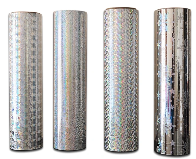 Holographic thermal lamination film Holographic thermal lamination film