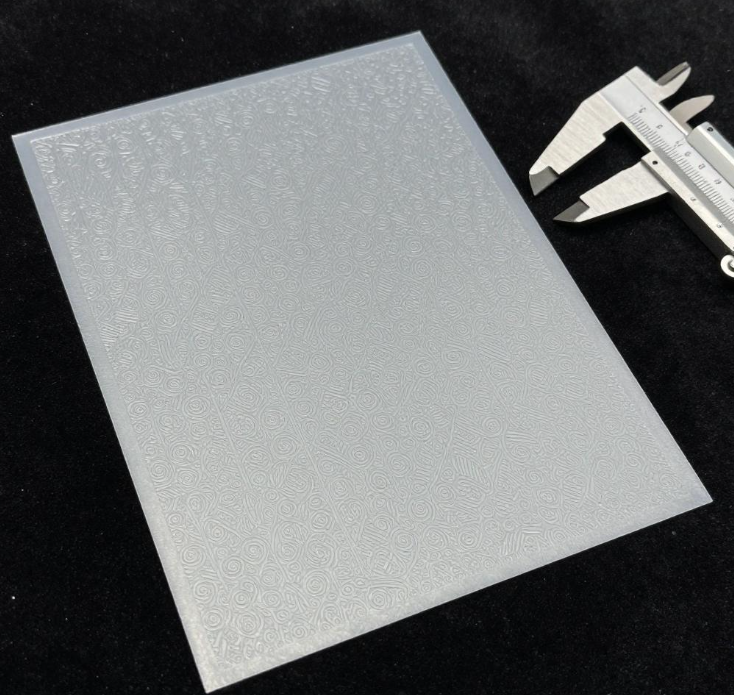 Texture hot film coating