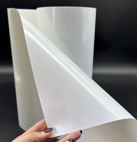 Bright white thermal film Bright white thermal film