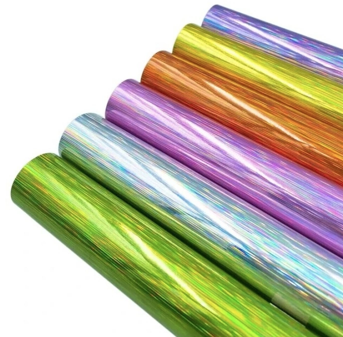 Transparent Brushed Glitter Adhesive Film